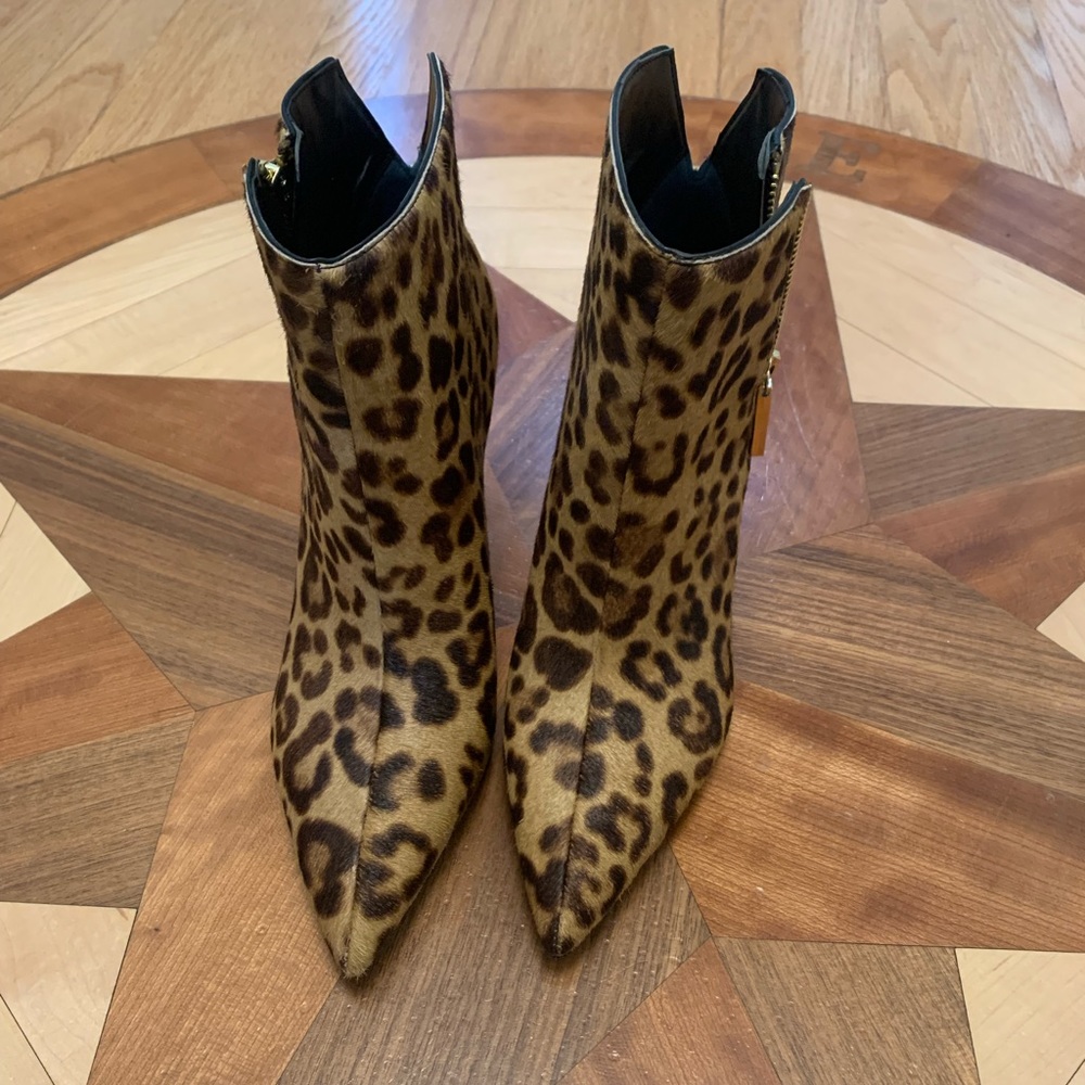 Calf Skin Animal booties.